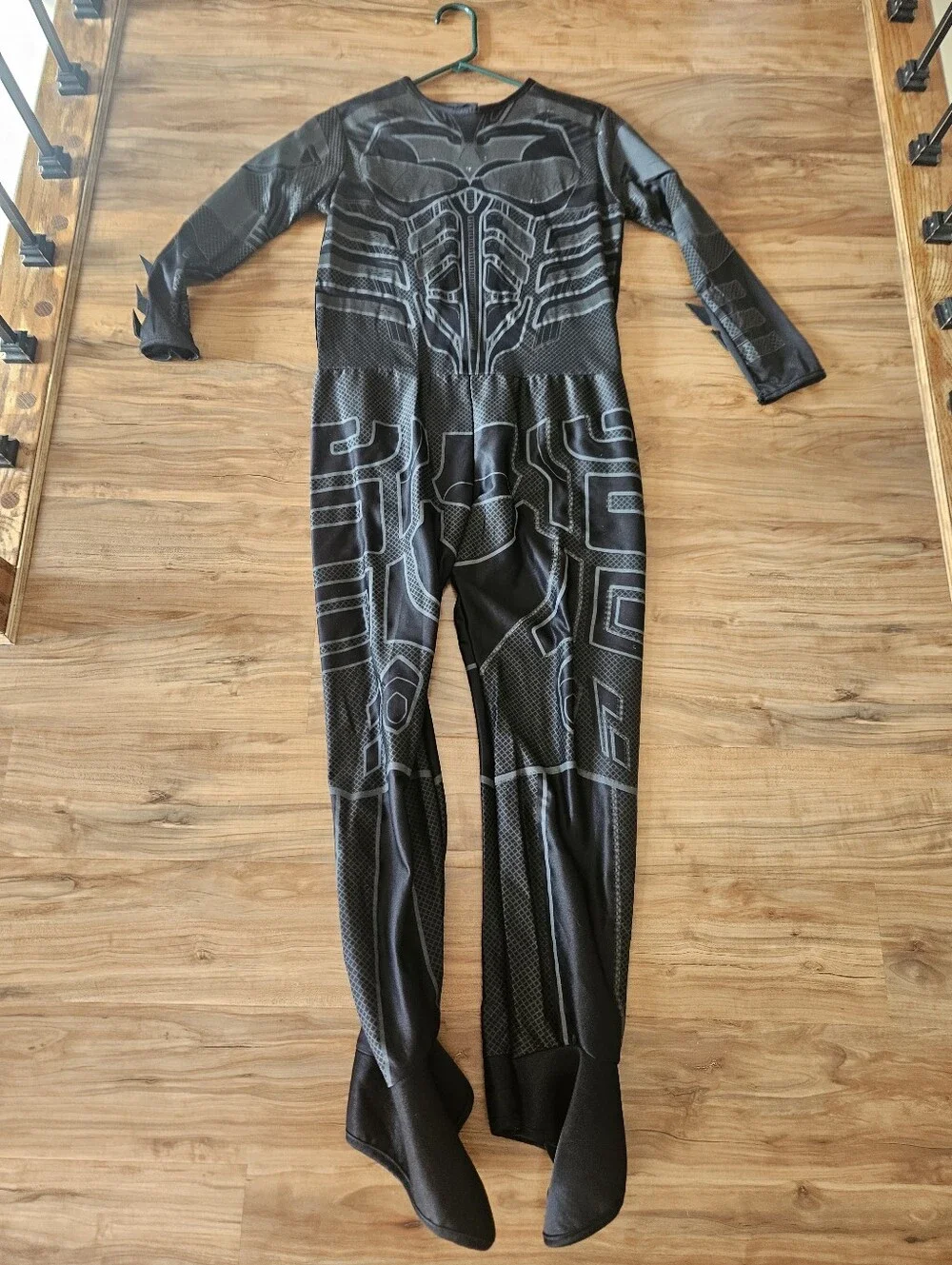 Kids Batman Black Graphic Jumpsuit Size Large